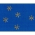 Śnieżynka  3x3cm  aplikacja mieniąca , ZŁOTA   kmpl 5szt
