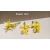Żonkil Żółty mini 10cm / 12szt - kwiaty na gałązce komplet / żonkile