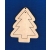 SKLEJKA #3mm Choinka 10cm  /  komplet 3szt / ramka / zawieszka/ choinka składana