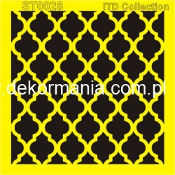 Szablon 16x16cm ST0028B - maska witrażowa duża