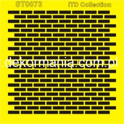 Szablon ST0073B - mur, kamień, cegła