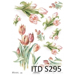 Papier soft A4 ITD S0295 TULIPANY