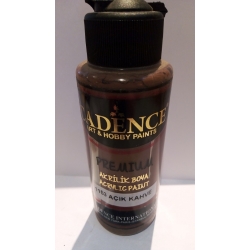 CADENCE Premium 1153 Farba akrylowa półmatowa 120ml JASNY BRĄZ / LIGHT BROWN