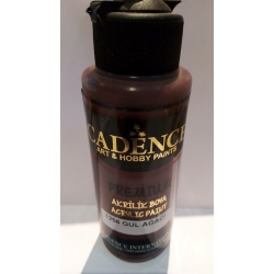 CADENCE Premium 1256 Farba akrylowa półmatowa  120ml DRZEWO RÓŻANE / ROSE TREE