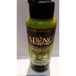 CADENCE Premium 1295 Farba akrylowa półmatowa 120ml PISTACJA / PEANUT GREEN