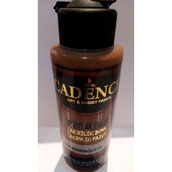 CADENCE Premium 3210 Farba akrylowa półmatowa 120ml / TERRACOTTA