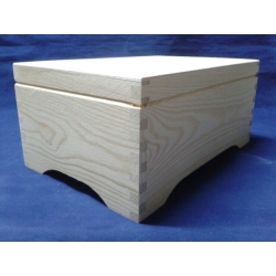 Kufer płaskie wieko , skrzynka 30x20x13,5cm , kuferek 30x20x13,5cm płaski