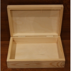 Pudełko  19x16x5,5cm, pudełko drewniane 19x16x5,5