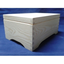 Kufer płaskie wieko , skrzynka 30x20x13,5cm , kuferek 30x20x13,5cm płaski