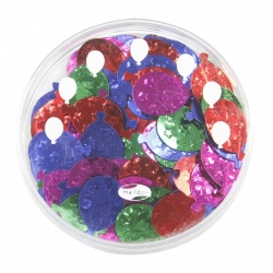 Konfetti balony  1,7x1cm