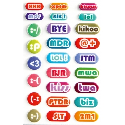 Naklejki 3D Sms