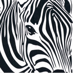 Serwetka -772-  zebra