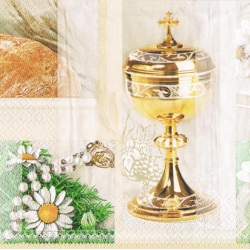 Serwetka -1112- Komunia Św.