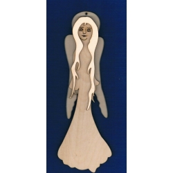 SKLEJKA #3mm Aniołek 21cm trzyczęściowy  grawer