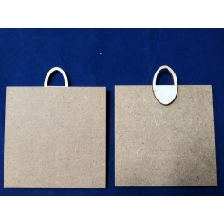Zawieszka 4x2,5cm , haczyk do obrazka , ramki / SKLEJKA #3mm / uchwyt do obrazka / zawieszka drewniana, zawieszka ze sklejki #3mm