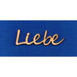 SKLEJKA #3mm Liebe 6x2cm miłość / segoe / 0170