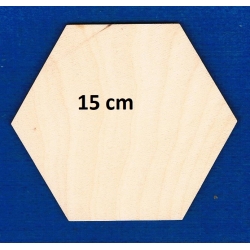 Sześciokąt 13cm , figury geometryczne, plaster miodu , panel ścienny,sklejka , HEKSAGON 13 , cena 1szt