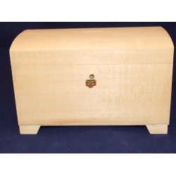 Skarbonka duża na kluczyk  22x13x13,5 , kuferek 22x13x13,5cm skarbonka