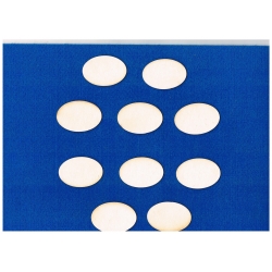 BEERMATA  #1,5mm  ,szyld,tabliczka  4,8x3,3cm    Komplet 10szt - SCRAP,  birmata,tekturka