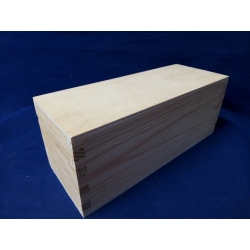 Herbaciarka 2 podłużna WYSOKA , pudełko z 2 przegrodami  23,5x9x9cm , 2 przegrody , pudełko na herbatę / H2 wysoka