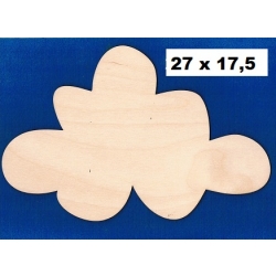 Chmurka 27x17,5cm / SKLEJKA #3mm