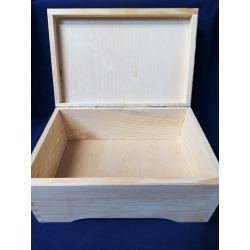Kufer płaskie wieko , skrzynka 30x20x13,5cm , kuferek 30x20x13,5cm płaski