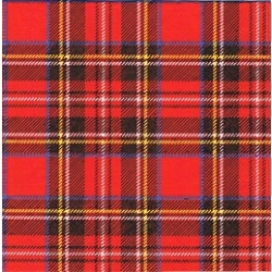 Serwetka -3252- krata , czerwona kratka