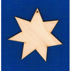 Gwiazdka 7-ramienna  wys.12cm