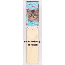 Chusteczka mini 21x21cm / Cena 1 sztuki / kotki / -3371-