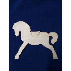 SKLEJKA #3mm Konik 15x12,5cm koń