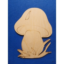 SKLEJKA #3mm Grzyb 15x11cm , grzybek / seria zwierzątka leśne / 0550