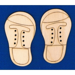 Buty  h- 12,5cm  , sznurowadła , tablica manipulacyjna , komplet 2szt.