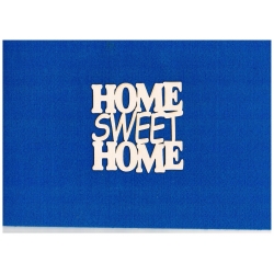 BEERMATA #1,5mm   HOME SWEET HOME 10x10cm SCRAPBOOKING,  birmata, tekturka