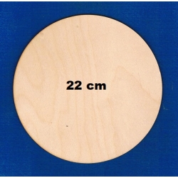 SKLEJKA #3mm  Podkładka 22cm, koło 22cm, kółko 22, baza 22