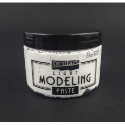 PENTART- MODELING PASTE  LIGHT  3D 150ml , pasta do foremek i modelowania / superlekka masa modelująca