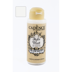 Cadence Farba STYLE MATT 120ML ciepły biały / 9002
