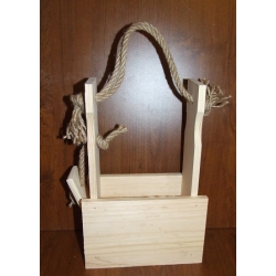 Nosidło np. na przyprawy , kwiatki , zioła w doniczkach ,alkohol,wino,oliwę itp  19,5 x 9,5 x h - 30 cm