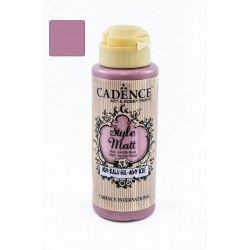 CADENCE Farba matowa akrylowa 120ml / Style Matt / 9024 / POPIELATA RÓŻA