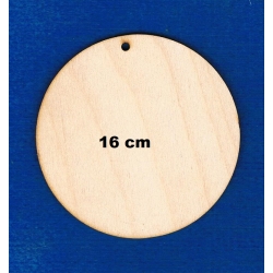 SKLEJKA #3mm  Koło 16cm , kółko 16cm  z otworem, baza 16