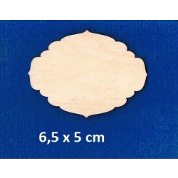 Podkładka, tabliczka ozdobna chmurka  6,5x5cm, deseczka, tabliczka