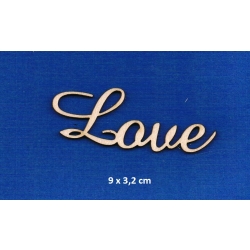 SKLEJKA #3mm Love 9x3,2cm / amaze / 0345
