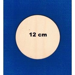 SKLEJKA #3mm  Podkładka 12cm okrągła,  koło 12cm, kółko 12