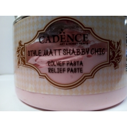 CADENCE Matowa pasta strukturalna GŁADKA Shabby Chic 150ml - DZIECIĘCY RÓŻ