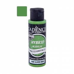 Farba hybrydowa matowa 70ml zielona koniczynka 061 MATT