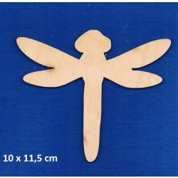 SKLEJKA #3mm Ważka 10x11,5cm / seria owady / 0410