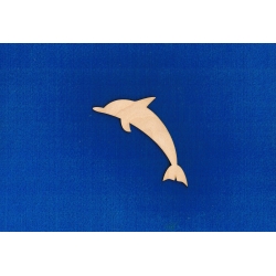 SKLEJKA #3mm Delfin 12,5s5,5cm , delfinek 12,5x5,5cm / morskie, zwierzęta " ryba "