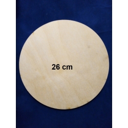 SKLEJKA #3mm Podkładka 26cm, koło 26cm, kółko 26, baza 26cm
