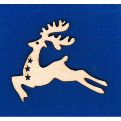 SKLEJKA #3mm Renifer 15x12,5cm