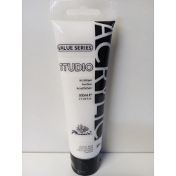 Farba akrylowa 100ml Phoenix -104- Titanium White, farba biała