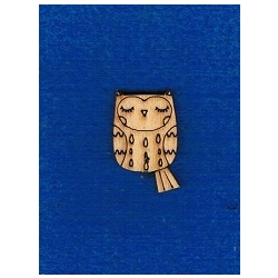 Sowa grawer 3x2cm (seria: zwierzątka leśne)